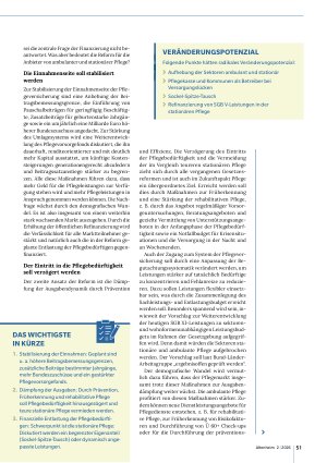 Vorschauseite 2: Gibt es den Mut zur „echten“ Reform?