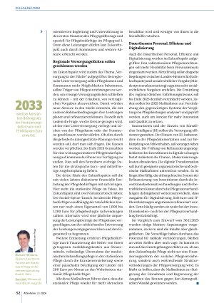Vorschauseite 3: Gibt es den Mut zur „echten“ Reform?