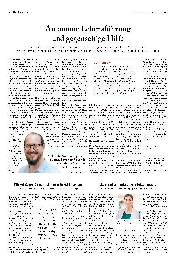 Vorschauseite 1: Autonome Lebensführung und gegenseitige Hilfe