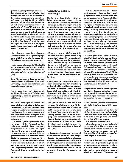 Vorschauseite 5: Lebensthemen von jungen Menschen mit lebensverkürzender oder lebensbedrohlicher Erkrankung
