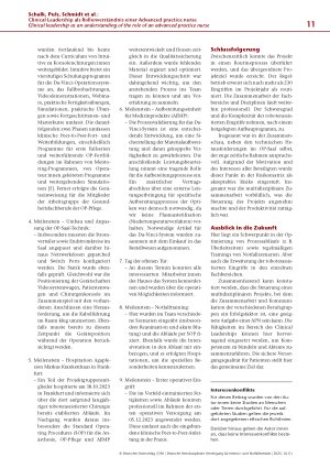 Vorschauseite 4: Clinical Leadership als Rollenverständnis einer Advanced practice nurse (APN) im Rahmen einer multidisziplinären Projektarbeit – am Beispiel Da Vinci