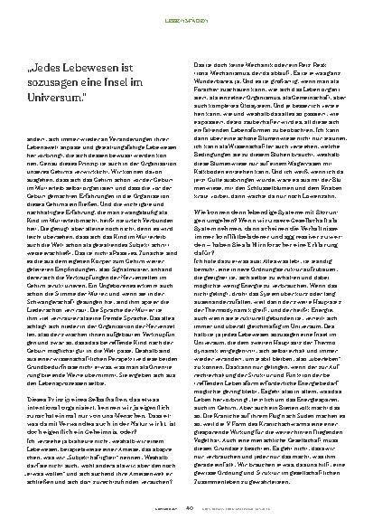 Vorschauseite 3: "Anderen helfen, sich selbst mehr zu mögen"