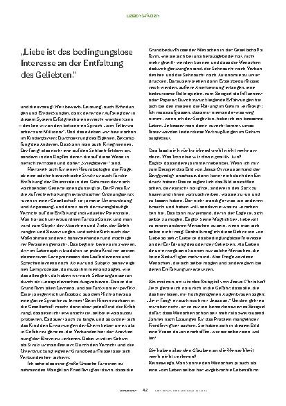 Vorschauseite 5: "Anderen helfen, sich selbst mehr zu mögen"