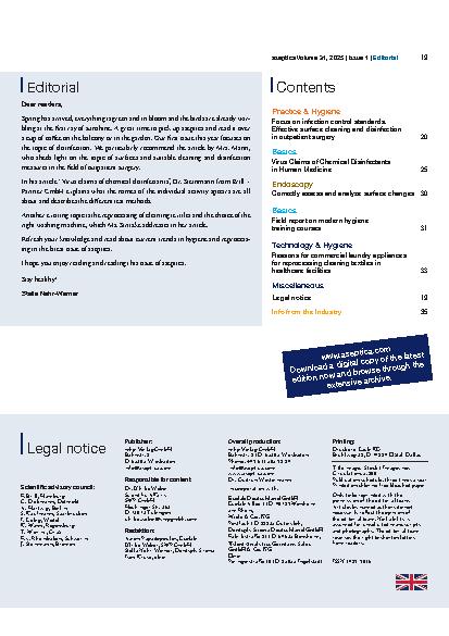 Vorschauseite 4: Gründe für gewerbliche Wäschereigeräte zur Aufbereitung von Reinigungstextilien in Einrichtungen des Gesundheitswesens