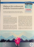 Vorschauseite 1: Plädoyer für umfassende ärztliche Zusammenarbeit