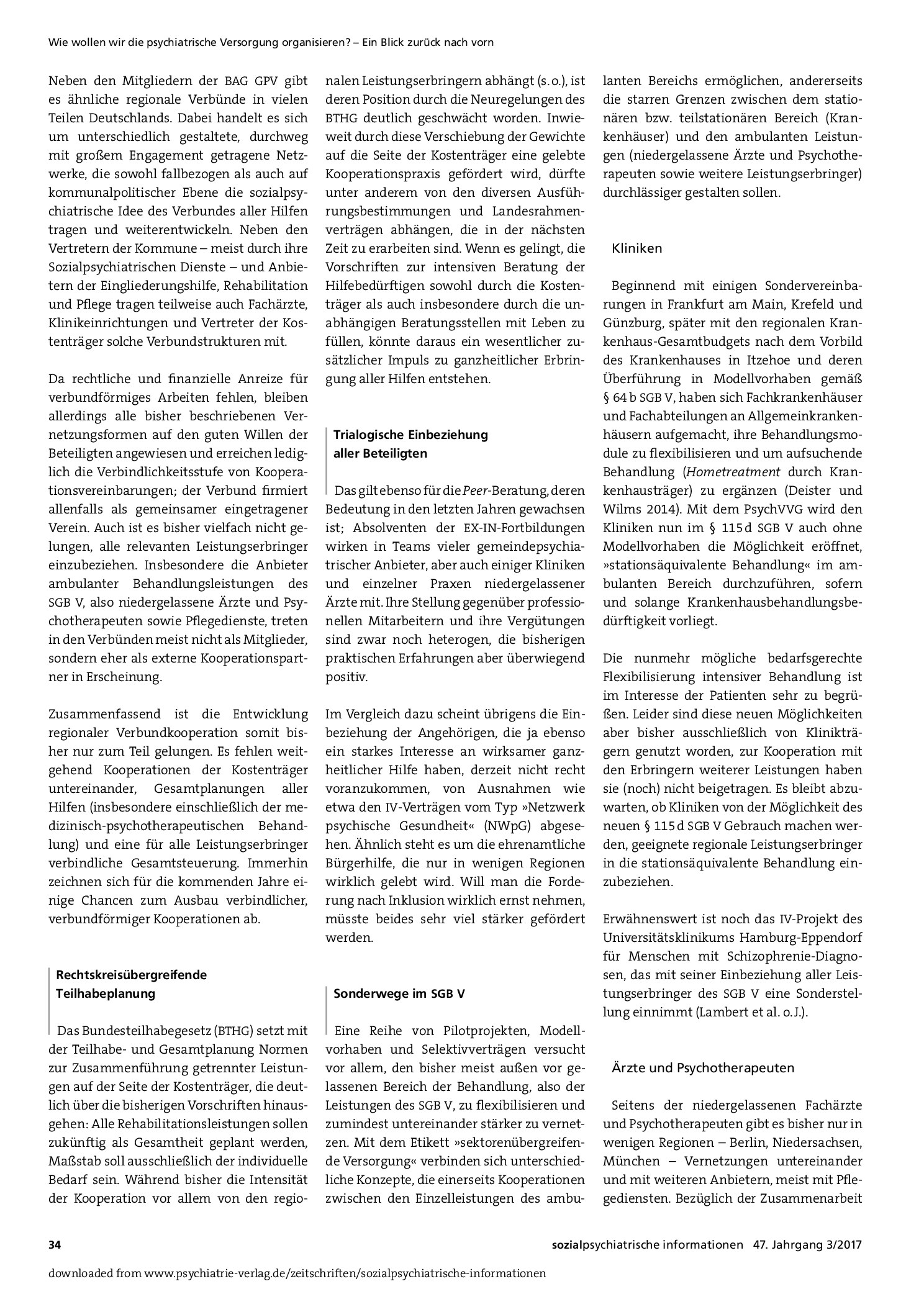 Vorschauseite 3: Zusammenarbeit im regionalen Verbund – ein Überblick