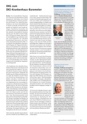 Vorschauseite 1: DKG zum DKI-Krankenhaus-Barometer