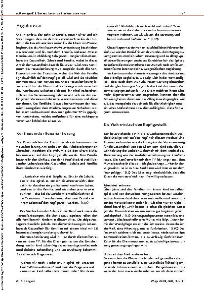 Vorschauseite 5: Die Welt wird auf den Kopf gestellt: Wie Eltern von Kindern mit Spina Bifida die Transition erleben