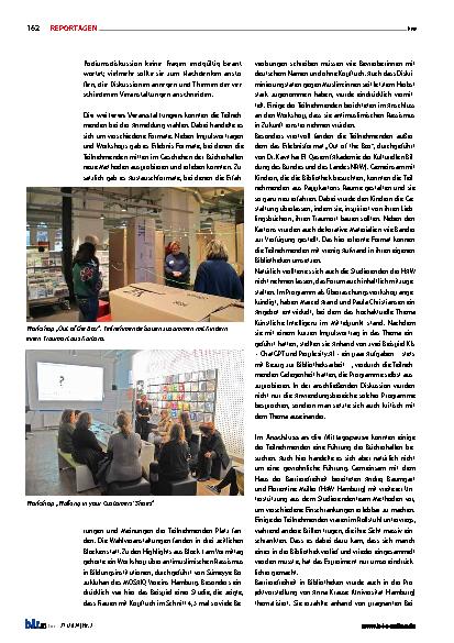 Vorschauseite 2: 7. Forum Bibliothekspädagogik: Teilhabe Jetzt! Miteinander statt Nebeneinander