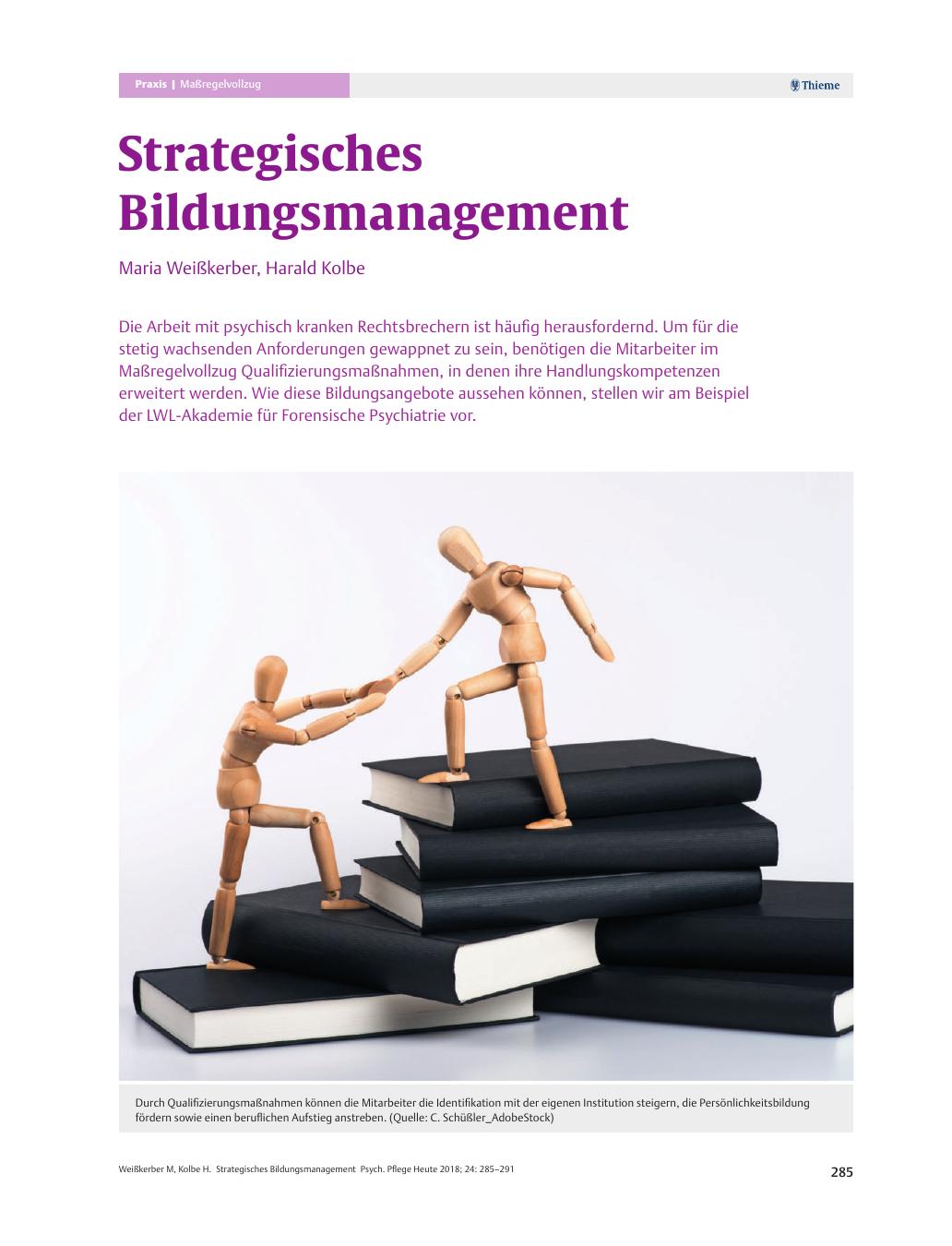 Vorschauseite 1: Strategisches Bildungsmanagement