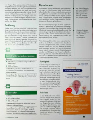Vorschauseite 2: Lärm im Ohr Hildegard Heilkunde bei Tinnitus