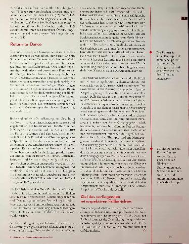 Vorschauseite 2: Mediales Tibiales Stresssyndrom bei einem Balletttänzer: Ein retrospektiver Fallbericht zur Anwendung der Return-to-Dance Toolbox