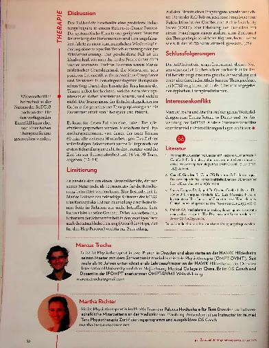 Vorschauseite 6: Mediales Tibiales Stresssyndrom bei einem Balletttänzer: Ein retrospektiver Fallbericht zur Anwendung der Return-to-Dance Toolbox