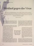 Vorschauseite 1: Wettlauf gegen das Virus