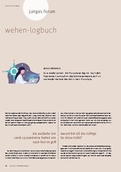 Vorschauseite 1: Wehen - Logbuch
