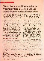 Vorschauseite 1: Die nicht zu unterschätzende politische Macht der Pflege: Oder wie die Pflege in die Schweizer Bundesverfassung kam