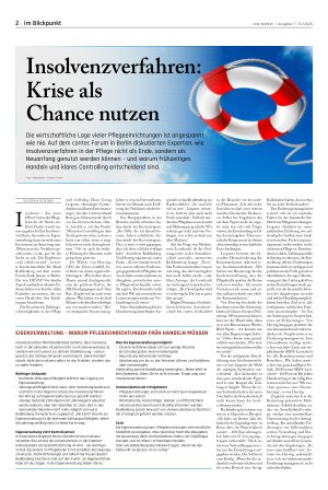 Vorschauseite 1: Insolvenzverfahren: Krise als Chance nutzen
