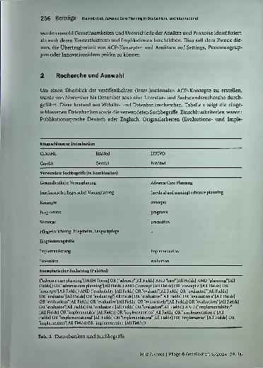 Vorschauseite 3: Advance Care Planning in Deutschland und international - Ein Vergleich ausgewählter Ansätze