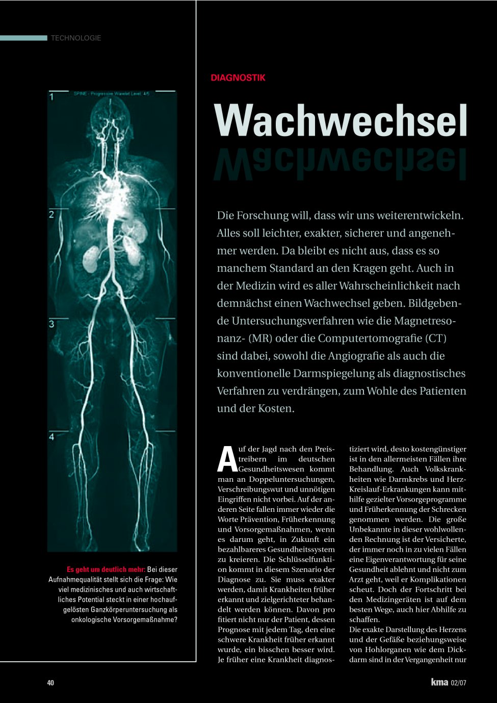Vorschauseite 1: Wachwechsel