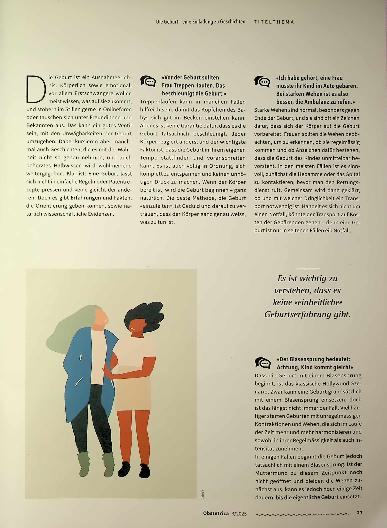 Vorschauseite 2: Die Geburt - eine Einladung zu Geschichten