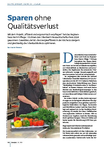 Vorschauseite 1: Sparen ohne Qualitätsverlust