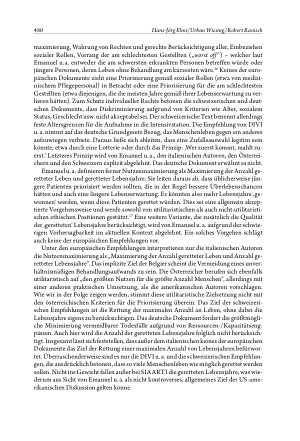 Vorschauseite 6: Entscheidungen unter akutem Ressourcenmangel: Europäische Triage-Empfehlungen in der COVID-19-Pandemie