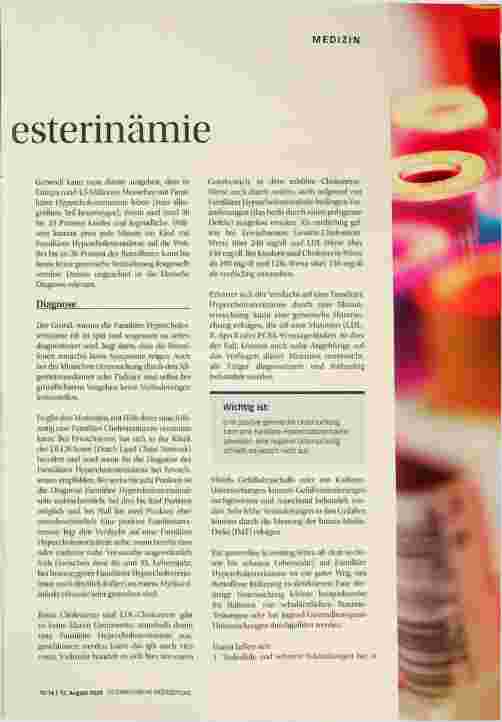 Vorschauseite 2: Familiäre Hypercholesterinämie