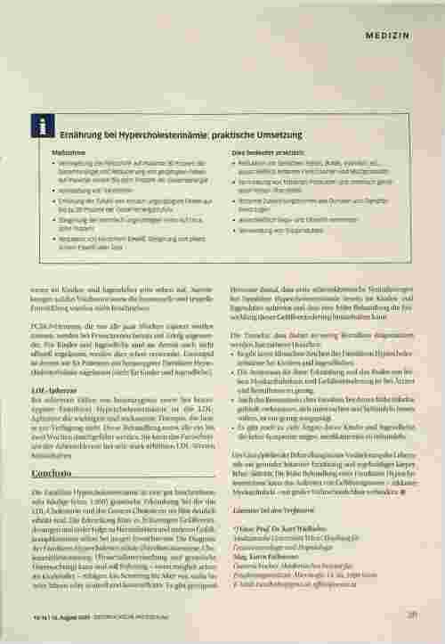 Vorschauseite 4: Familiäre Hypercholesterinämie