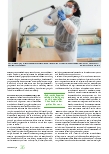 Vorschauseite 2: Wie mache ich es richtig? Die Reinigung in den Institutionen kommt in Corona-Zeiten besondere Bedeutung zu.