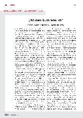 Vorschauseite 1: „Mit dem Buch lebe ich.“ Vor 95 Jahren wurde Paul Raabe geboren.