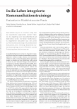 Vorschauseite 1: In die Lehre integrierte Kommunikationstrainings: Evaluation im Rückblick aus der Praxis