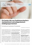 Vorschauseite 1: Ein bunter Mix aus funktionsorientiert-mechanistisch und zeitgenössisch betätigungsorientiert.