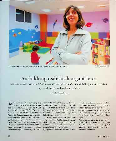 Vorschauseite 1: Ausbildung realistisch organisieren