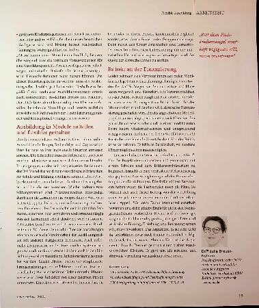Vorschauseite 2: Ausbildung realistisch organisieren