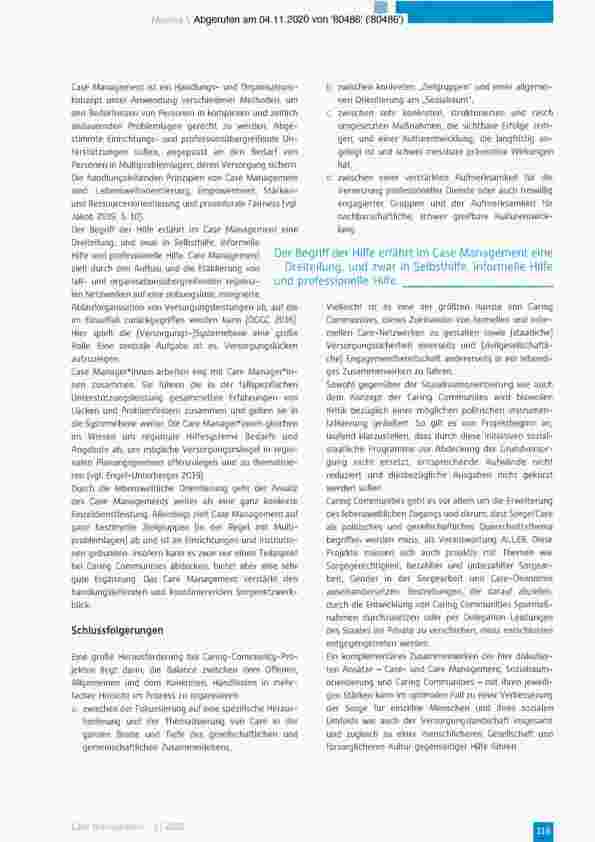 Vorschauseite 5: "Wie möchten wir zusammenleben? " - Sorgenetze in der Gemeinde stärken