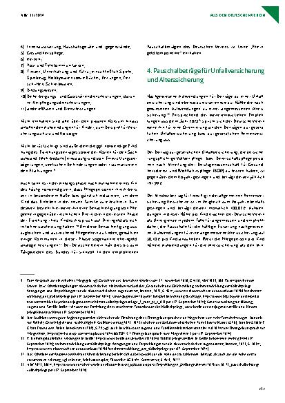 Vorschauseite 3: Empfehlungen des Deutschen Vereins zur Fortschreibung der Pauschalbeträge in der Vollzeitpflege (§§ 33, 39 SGB VIII) für das Jahr 2025