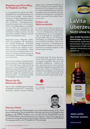 Vorschauseite 2: Nachwuchs smart fördern Versorgung strukturieren - Verantwortung teilen