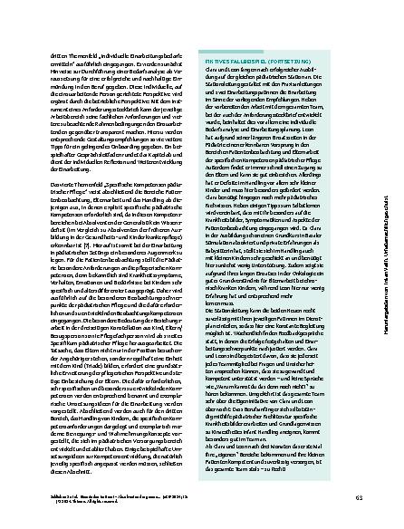 Vorschauseite 4: Einstieg in den Beruf – Absolventen der generalistischen Ausbildung im pädiatrischen Setting