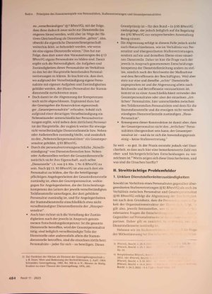 Vorschauseite 2: Prinzipien des Zusammenspiels von Personalräten, Stufenvertretungen und Gesamtpersonalräten