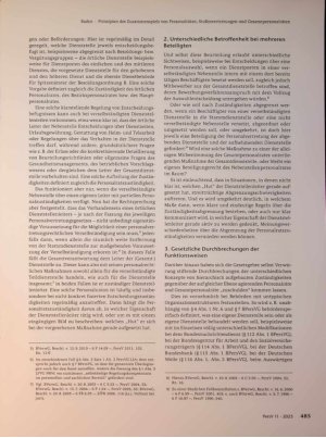 Vorschauseite 3: Prinzipien des Zusammenspiels von Personalräten, Stufenvertretungen und Gesamtpersonalräten