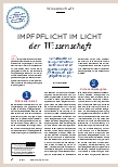 Vorschauseite 1: Impfpflicht im Licht der Wissenschaft