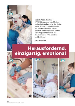 Vorschauseite 1: Herausfordernd, einzigartig, emotional