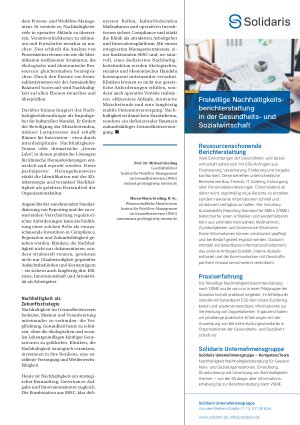 Vorschauseite 4: Nachhaltigkeit im Gesundheitswesen Strategien, Steuerung und operative Umsetzung in Kliniken