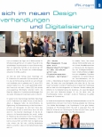 Vorschauseite 2: IFK präsentiert sich im neuen Design und informiert über Kassenverhandlungen und Digitalisierung.