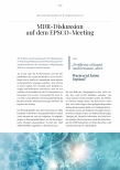 Vorschauseite 1: MDR-Diskussion auf dem EPSCO-Meeting