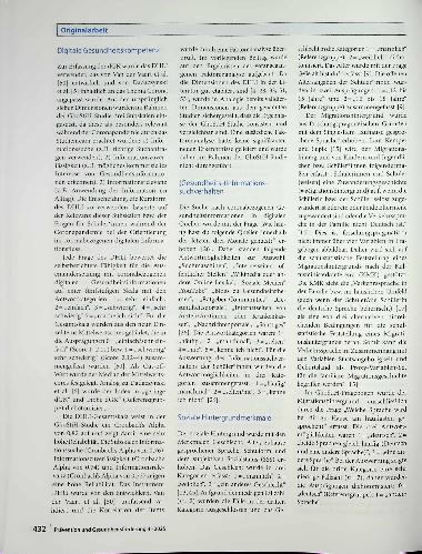 Vorschauseite 5: Informationssuchverhalten und digitale Gesundheitskompetenz von Schülerinnen in Deutschland während der Coronapandemie