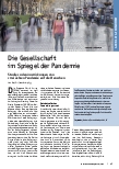 Vorschauseite 1: Die Gesellschaft im Spiegel der Pandemie