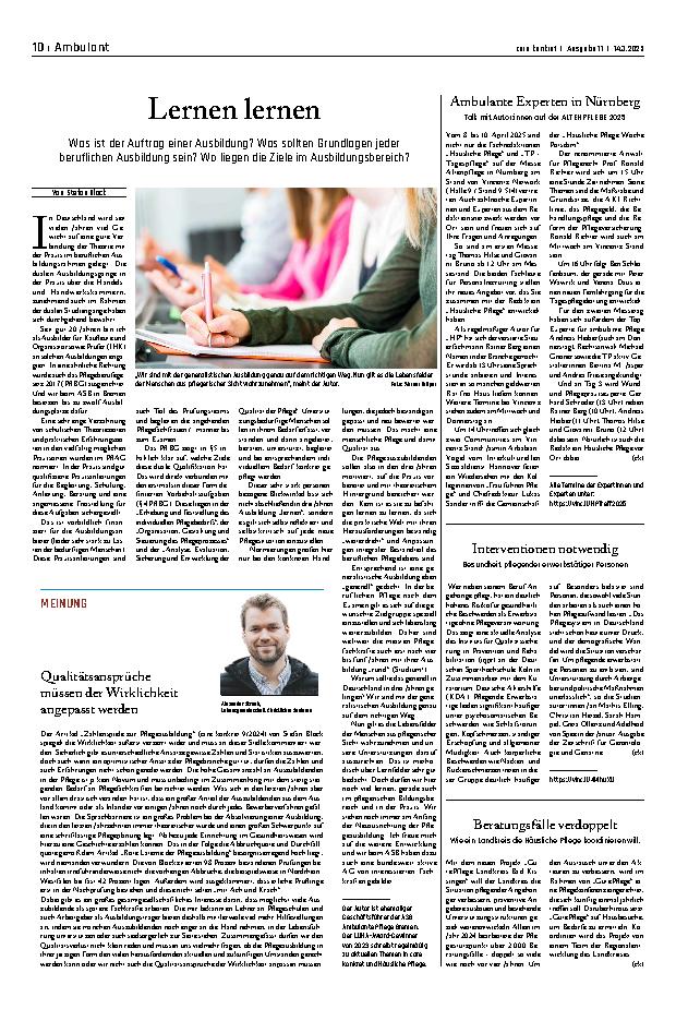 Vorschauseite 1: Lernen lernen