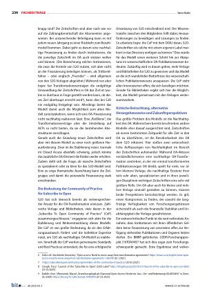 Vorschauseite 3: Subscribe to Open – Ein nachhaltiges Modell für Open Access?
