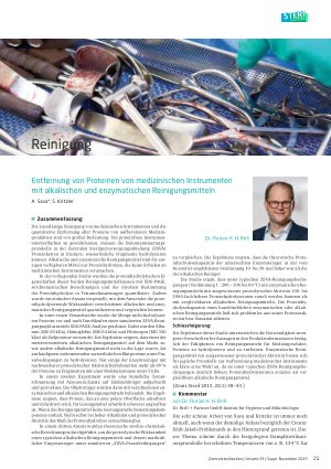 Vorschauseite 1: Reinigung